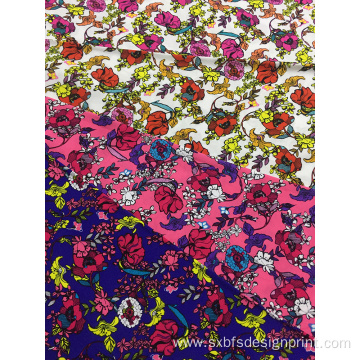 Rayon Challis 30S Air-jet Printing Woven Fabric